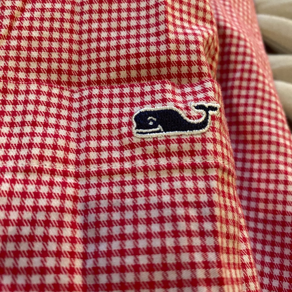 Vineyard Vines Classic Fit Tucker Shirt Size Medium